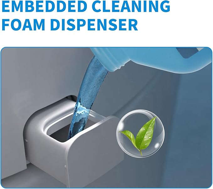 MAMADOU 2Liters Foam Agent For Smart Toilet Commercial And Home Use Large Capacity Toilet Splash Control Foaming Shield Liquid Deodorizing Easy Cleaning For Fresh Bathroom