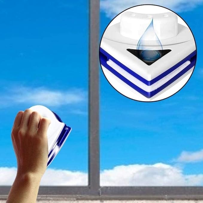 Outside Magnetic Window Cleaner Window Vacuum Cleaner Window Cleaner for Windows Tiles Shower &amp Cabinets Glass Wipe Weak Window Glass Cleaning Tool
