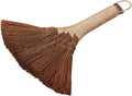 FRCOLOR 2pcs Handmade Palm Broom Straw Brush Dust Pan Broom Cleaning Household