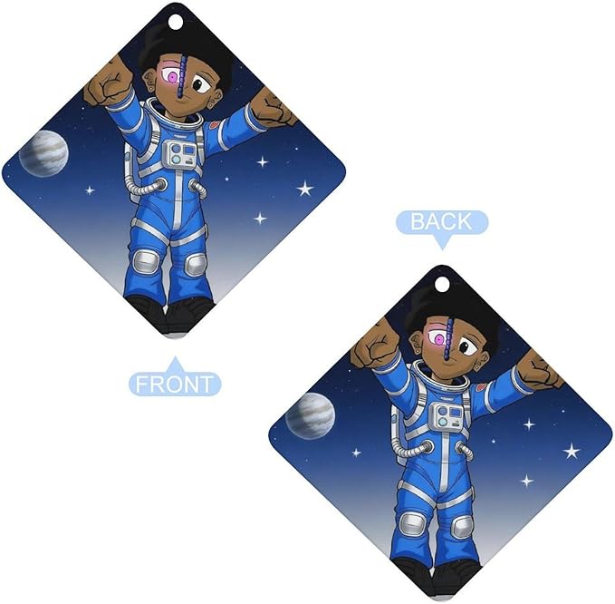 5PCS Car Air Freshener Hanging Personalized Double Sided Star Pointer Car Fresheners Long Lasting New Cars Scents Cute Automotive Freshies for Closets Drawers (tea)