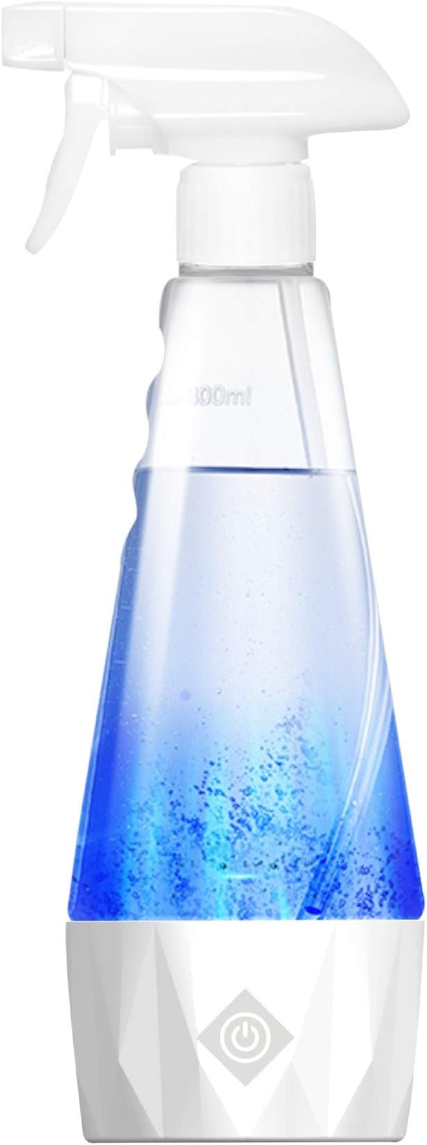 2x Hypochlorous Acid Spray Bottle - Electric Disinfectant Maker Organic Cleaner &amp Sanitizer 350ml Capacity Safe for Home Office Kitchen