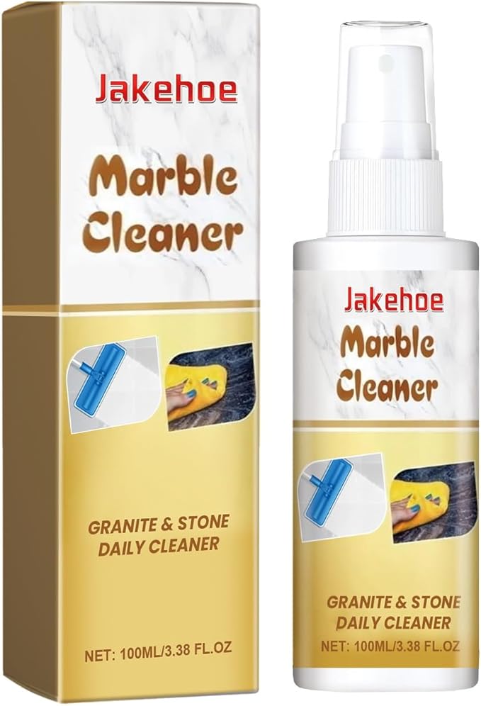 Marble Cleaner For Home Kitchen Countertops - Cleans Restores Shine &amp Protects Natural Stone Surfaces(2PCS)