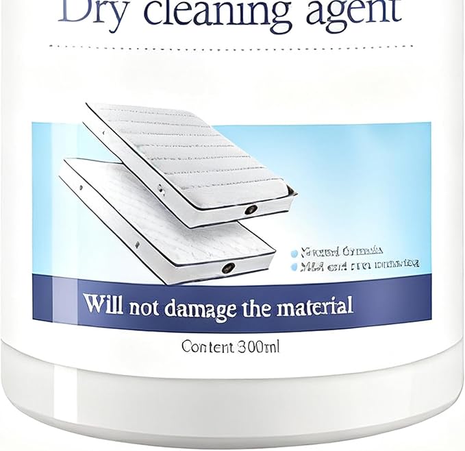 Mattress Stain Remover Spray Quick Drying Sweat Eliminator Liquid 300ml Mattress Couch Cleaner for Urine Blood Wine Pet Stains Odor Removal