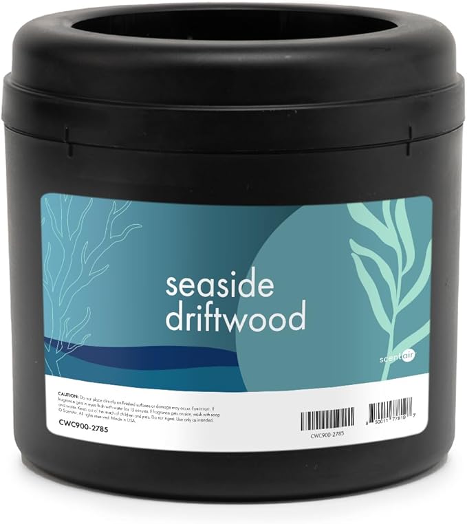 ScentAir Whisper Home Monthly Plug-in Refill Fragrance Cartridge for Home and Office Seaside Driftwood