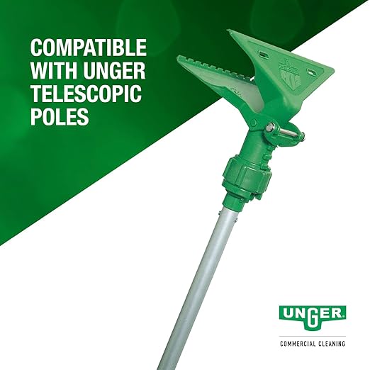 Unger Commercial FIXI-Clamp - Durable Heavy Duty Clamp for Securing Window Cleaning Tools (Case of 5) High Quality Easy to Use Fits All Unger Telescopic Poles - FIXI0