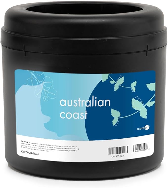 ScentAir Whisper Home Monthly Plug-in Refill Fragrance Cartridge for Home and Office Australian Coast