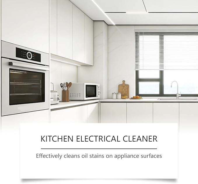 Powerful Kitchen Appliance Oil Remover Efficient Grease Degreaser Agent 120ml Appliance Countertops Degreaser Agent for Stubborn Grease Oil Stain