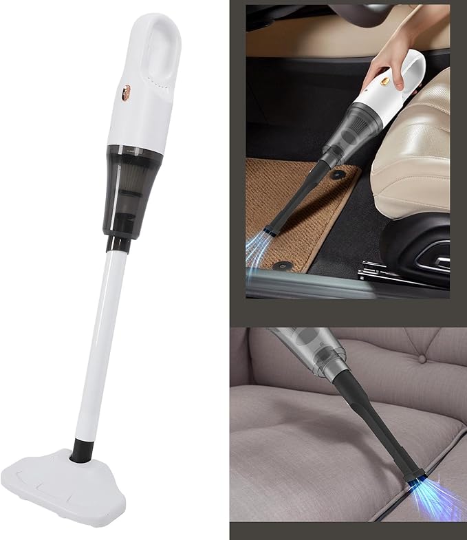 Cordless Vacuum Cleaner 3 in 1 USB Rechargeable Deep Cleaning Mops for Floor Cleaning 9pcs Tools Stick Vacuum for Carpet Hard Floor Pet Hair
