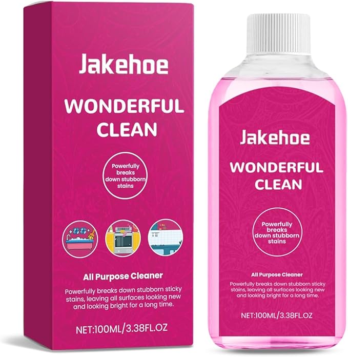 Multi-Purpose Cleaner Powerful Stain Remover For Home Office &amp Car - Dissolves Grease &amp Sticky Grime Easily(2PCS)
