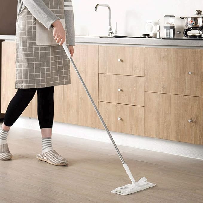 Household Flat Lazy Mop Wood Floor Dust Tile Mopfor Home Kitchen and All Floor Surfaces