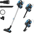 Corded Stick Vacuum Cleaner - 600W Motor 18Kpa Powerful Suction Handheld Vacuum Compatible With INSE I5 For Home Hair &amp Hard Floor Cleaning(BlueEU)