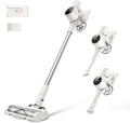 DREAME Cordless Vacuum Cleaner R10 Pure 120AW Powerful Suction Stick Vacuum Cleaner for Home Anti-Tangle LED Headlights Up to 60 Mins Runtime Lightweight for Carpet Hard Floor Pet Hair