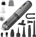 Cordless Car Vacuum Cleaner 22000Pa High Power Handheld Vacuum &amp Air Duster 4-in-1 Mini Portable Vacuum with LED Display 3 Modes USB-C Rechargeable for Car Home Pet Hair Camping