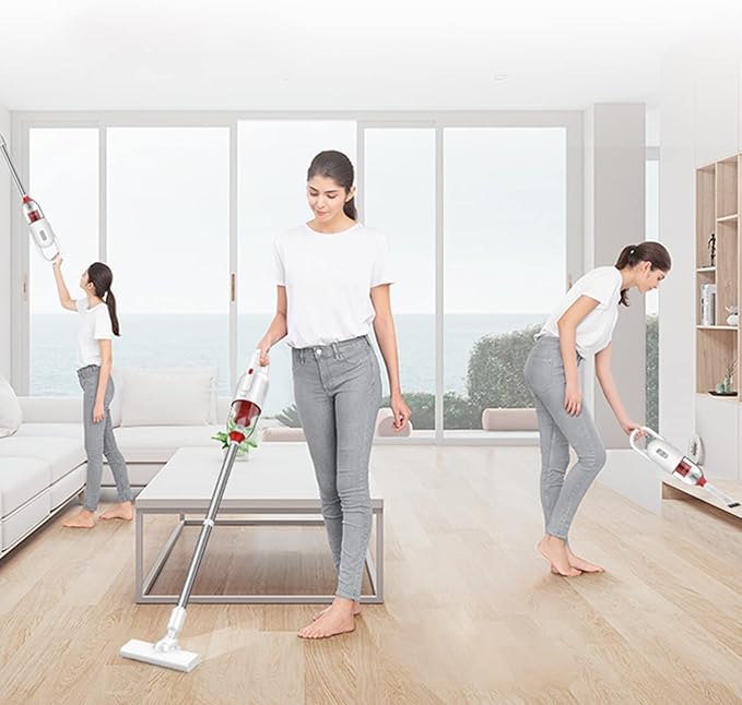 Cordless Vacuum Cleaner Lightweight Vacuum Cleaner 70W Stick Vacuum with 40min Max Long Runtime for Home Hard Floor Carpet Pet Hair (B)