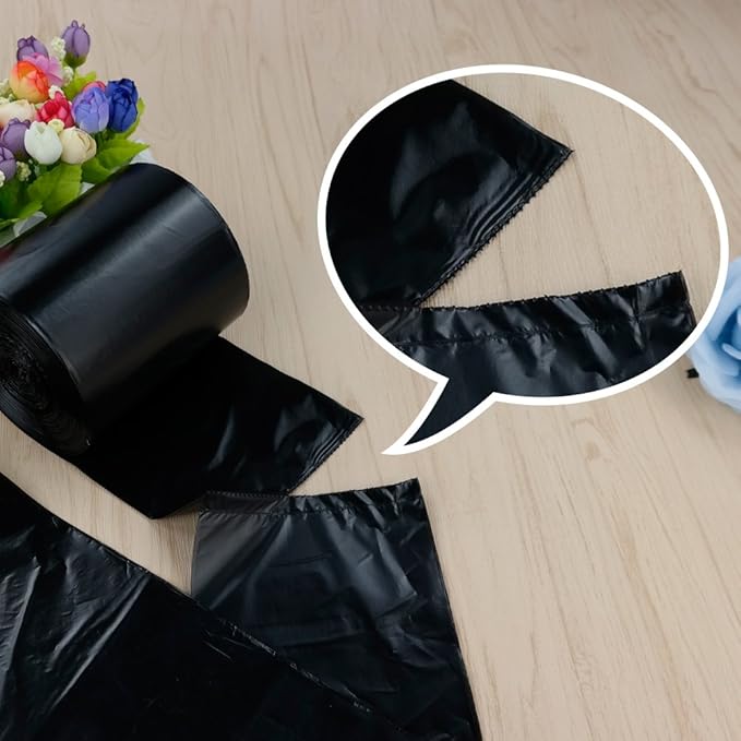 8 Gallon Trash Bags 170 Counts Black Trash Cans Liners