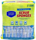 Berkley Jensen Non Scratch Cellulose Scrub Sponges 27 ct. Blue