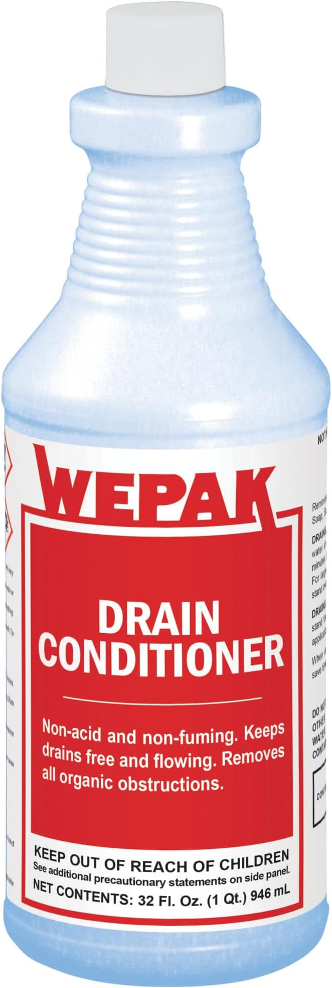WEPAK Professional Bathroom Cleaning Bundle 5-Piece Set with Porcelain Cleaner Mildew Remover Green Emulsion Cleaner Delimer Drain Conditioner