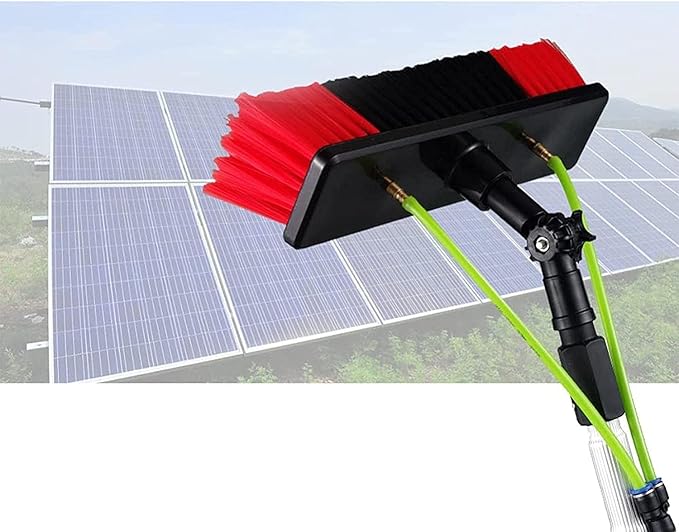 water fed pole kit window cleaning brush outdoor Window Cleaning Pole Telescopic Window Cleaning Brush Extendable Cleaner Conservatory Roof Cleaning Photovoltaic And Solar Panels