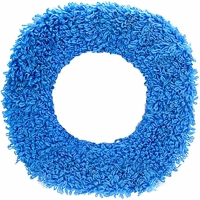 Spare Mop Mopping Robot Mopping Robot Accessories Mop Dry Wipe Wet Wipe Spare Mop Efficiently Lock Water Household Cleaning Tool(2pcs)