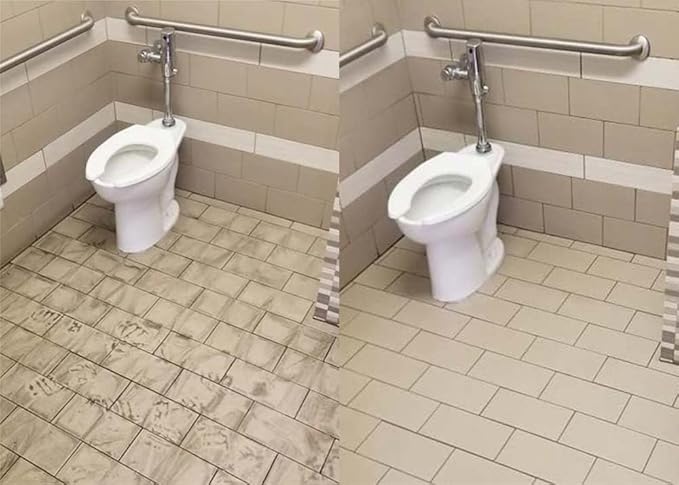 Stone Pro Deep Clean - Cleaner &amp Degreaser for Tile &amp Stone - Non-Acidic Alkaline Cleaner