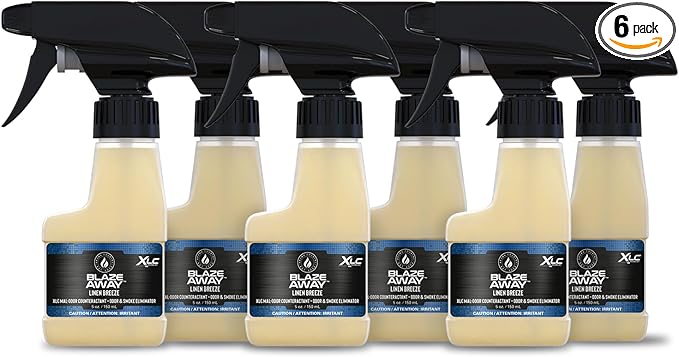 Blaze Away Commercial Air Freshener &amp Odor Eliminator for Strong Odor - Industrial-Grade Room Spray &amp Room Deodorizer for Home Car Smoke &amp Pet Odors - Long-Lasting Odor Absorber Room Fr