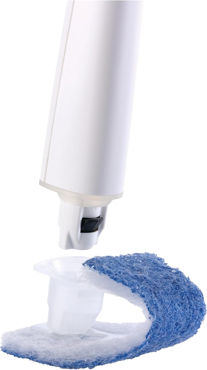 Scotch-Brite Disposable Toilet Scrubber Refills Removes Rust &amp Hard Water Stains 10 Disposable Refills Blue - (4-Pack)