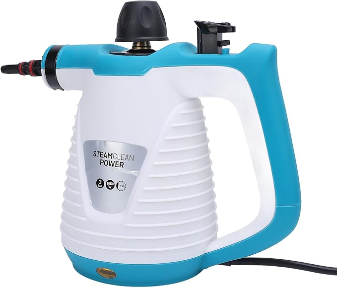 Pressurized Handheld Steam Cleaner Safe Multi Steam Cleaner 9 Accessories for Home and Car Cleaning (US Plug 110V)
