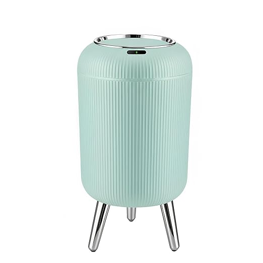 Procade Motion Sensor Trash Can with Lid3 Gallon/11L Small Bathroom Garbage canBlue Wastebasket Touchless Trashcan with Removable LegAutomatic Trash Bin for BedroomToilet Office rv Living Room