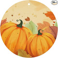 24 PCS Hanging Car Air Freshener Double Sided Autumn Pumpkins Automotive Interior Decor Thanksgiving Maple Leaf Car Essentials for Women Men Lavender Scented