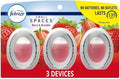 FE.BRE.ZE. Small Spaces BATH Air Freshener - Berry &amp Bramble - 0.25 fl. oz. Pink 3 Pack
