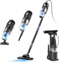 SOWTECH Corded Vacuum Cleaner for Home Hard Floor Stick Vacuum with 23Ft Long Cord Powerful Suction Lightweight Vacuum for Hardwood Floors