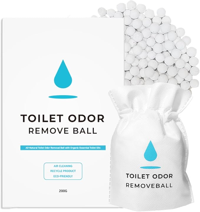 Toilet Odor Eliminator Balls 2ea Oil Refill for Toilet Odor 1ea Scentpuri Set