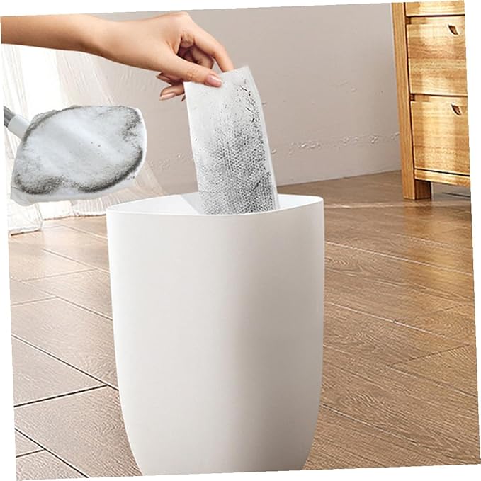 Retractable Household Dust Mop with Triangular Electrostatic Cleaning Head No-wash Handheld Floor Mop for Home Use Suitable for Hardwood and Tile Floors