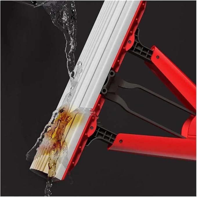 Squeeze Floor Magic Mop Collodion Foldable Free Hand Washing Household Self-Tapping Mops Cleaning Home Tools(White)