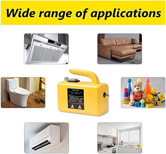 Hand-held Portable Steam Cleaning Machine Automatic Pumping(Yellow220v)