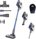 N16 Cordless Vacuum Cleaner Lightweight Vacuum Cleaners for Home with Powerful Suction 2600mAh Battery with 45 Mins Runtime Rechargeable Stick Vacuum Cordless for Hardwood Floor Carpet Pet Hair