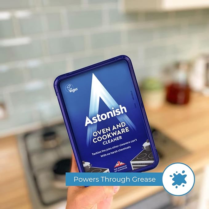 Astonish All In 1 Dishwasher Tabs 42ct + Oven &amp Cookware Cleaning Paste150g