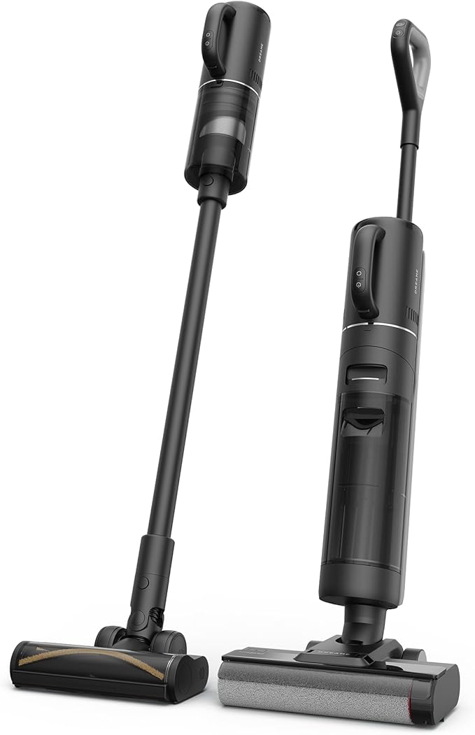 DREAME G10 Combo Wet Dry Vacuum Cleaner Floor Cleaner Mop 2-in-1 Cordless Vacuum for Multi-Surface Up to 50 Mins Runtime One-Step Self Cleaning Lightweight for Hard Floor