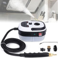 Steamer for Cleaning Pressure Steam Cleaner Handheld High Temp Portable Steam Cleaner Electric Steam Machine for Home Use Grout Tile Car Detailing Kitchen Bathroom (White)