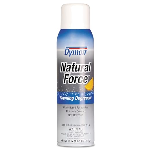 Dymon Natural Force® Foaming Degreasers - natural force citrus degreaser 20 oz aerosol [Set of 12]