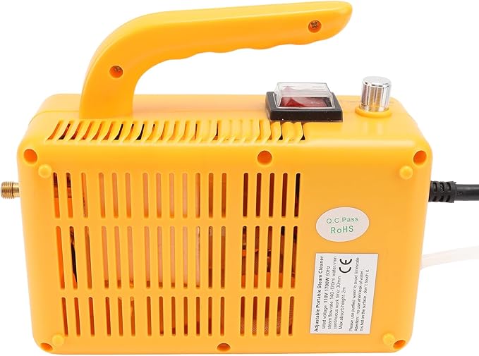 High Pressure Steam Cleaner For Car Handheld Pressurized Steam Cleaner Tankless Cleaning Machine Adjustable Portable Cleaning Machine For Home Car Detailing Kitchen Appliances