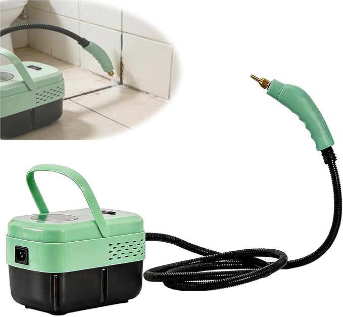 6 Level Adjustable Pressurized Handheld Steam Cleaner for Home 15s Heat-Up Handheld Steamer for Cleaning 13LTank Portable Steam Cleaner Handheld for CarGroutTileCouchFloor