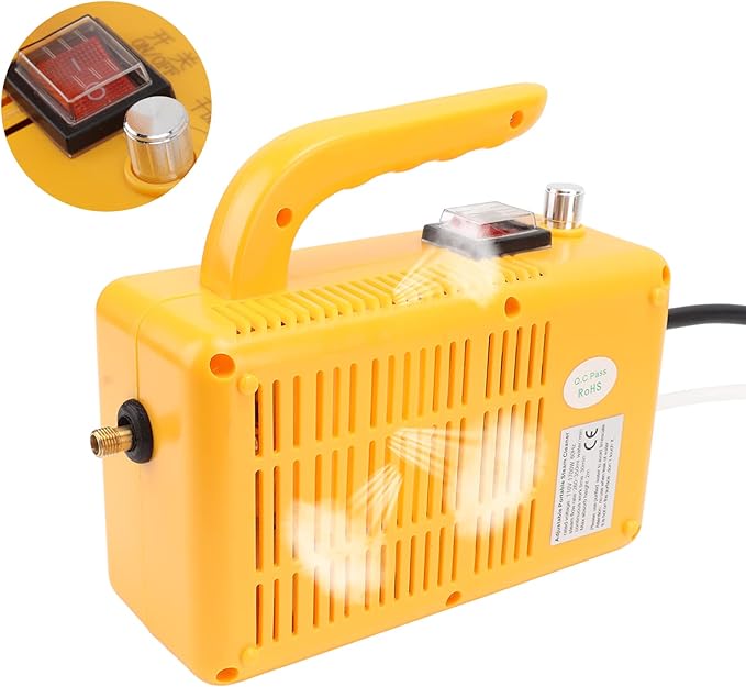 High Pressure Steam 250-300KPa Handheld Steam for Stain Removal Curtains Car Seats Floor Window Cleaning High Temp Steamer Cleaning Machine Safety Protection