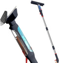 Extension Pole Window Cleaner Multi-Functional Glass Cleaning Household with Silicone Wiper Water Jet Window Cleaner Outdoor Window Cleaning Tools
