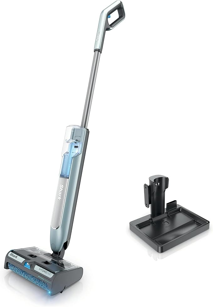 Shark HydroDuo with Dirt-Reveal Technology Cordless Everyday Hard Floor Cleaning System Wet &amp Dry Debris Pickup Mops &amp Scrubs All at Once Hardwood Tile Laminate &amp Stone WW200 (Rene