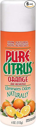 Pure Citrus Spray 4 Oz. Air Freshener Orange (Pack of 6)