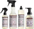 Mrs. MEYER'S CLEAN DAY Kitchen Set Room Freshener Multi-Surface Cleaner Dish Soap and Foaming Hand Soap 4 CT (Lavender)