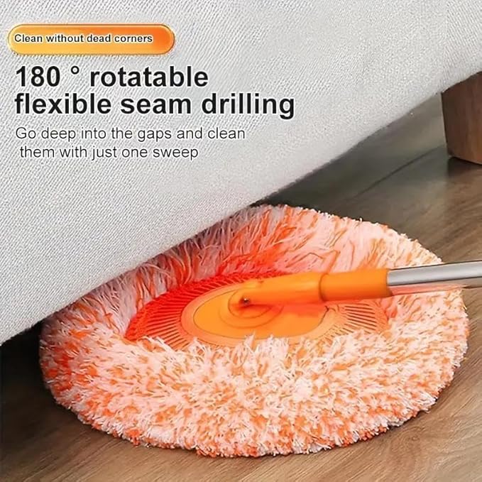 Wall Cleaner Mop with Long Handle 69 Inches Adjustable Ceiling Cleaning Tool Duster Extendable Long Handle Baseboard Cleaning Duster Ceiling Fan Blade Cleaner Duster