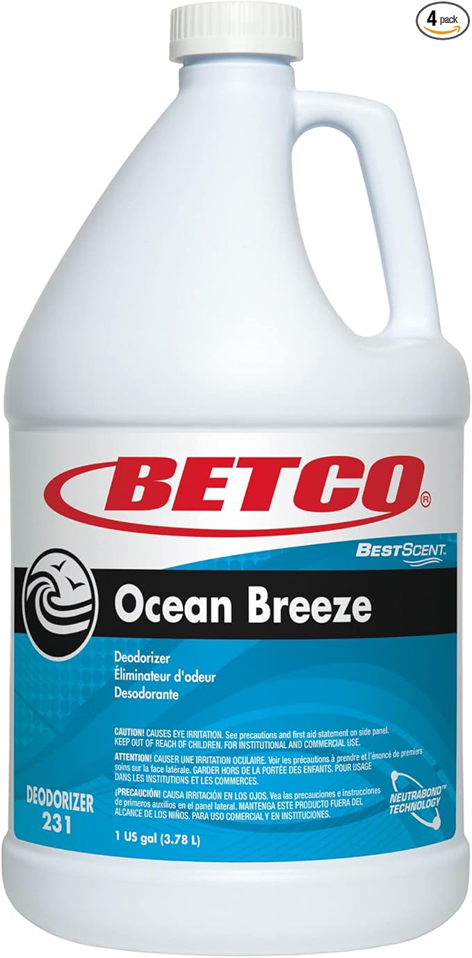 Betco® Best Scent Air Fresheners Ocean Breeze Scent 128 Oz Case of 4 Air Fresheners