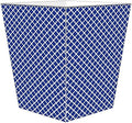 Marye-Kelley WB2999-Royal Blue Chelsea Wastepaper Basket